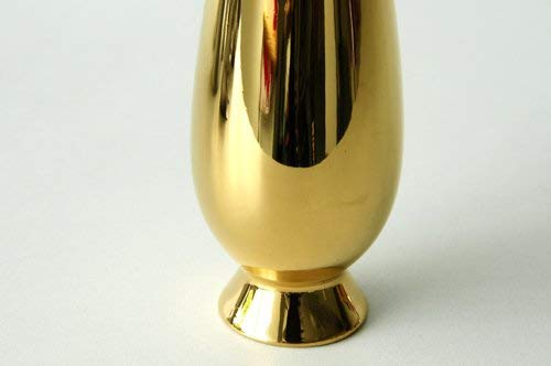 Alessi vaso con coperchio in miniatura bone china bianco, design Alessandro Mendini