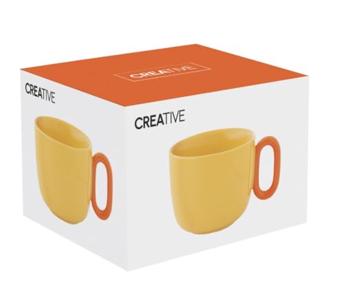 Easy Life tazza porcellana creativa multicolore 40cl