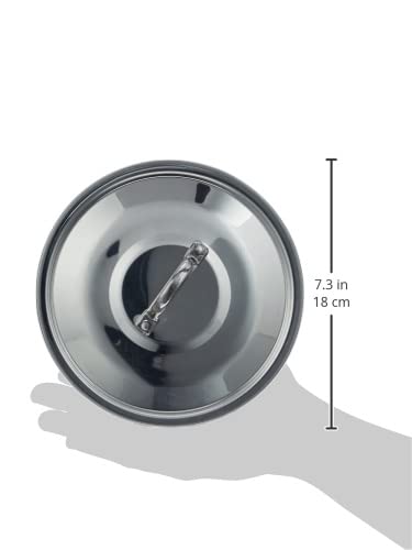 Pentole Agnelli coperchio in alluminio 16cm diametro, finitura naturale