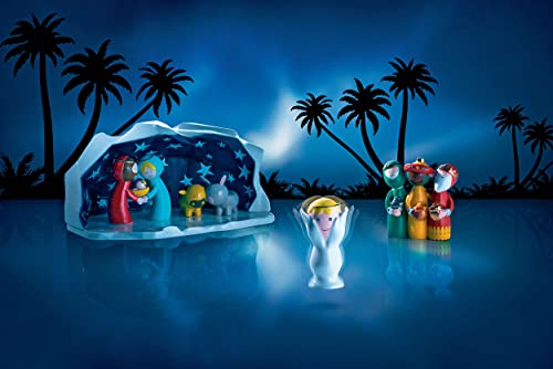 Alessi statuina Nerone in porcellana decorata a mano per presepe Happy Eternity Baby