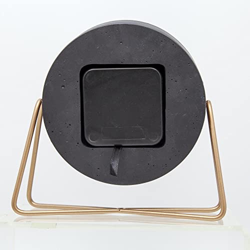 NeXtime Cross Table orologio da tavolo poliresina oro rosa design minimalista 15.5x17.5cm