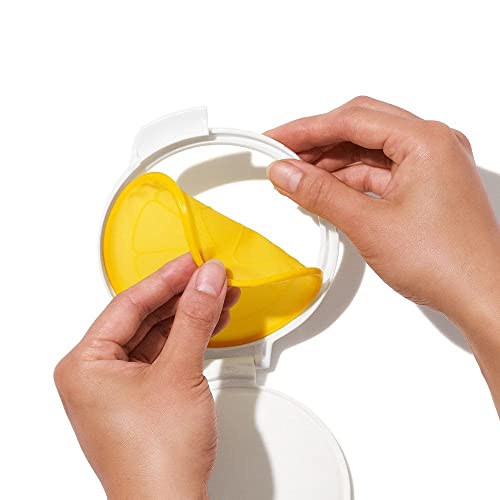 OXO Contenitore Limone Cipolla in silicone colorato per verdure tagliate - Stilmobili