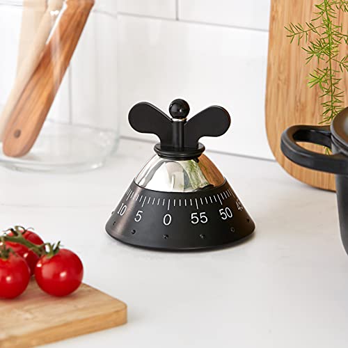 Alessi Contaminuti timer cucina resina termoplastica, colori azzurro giallo nero rosso bianco