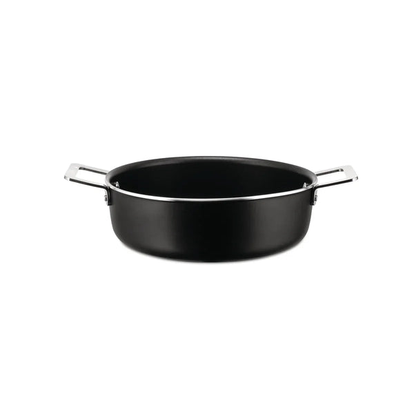 Alessi — Pots&Pans AJM102/24 AJM102/24B | Cacerola de aluminio anti — Alessi