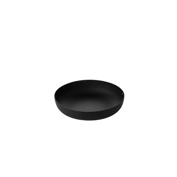 Alessi — JM17/21 BT | Corbeille ronde noire Jasper Morrison — Alessi
