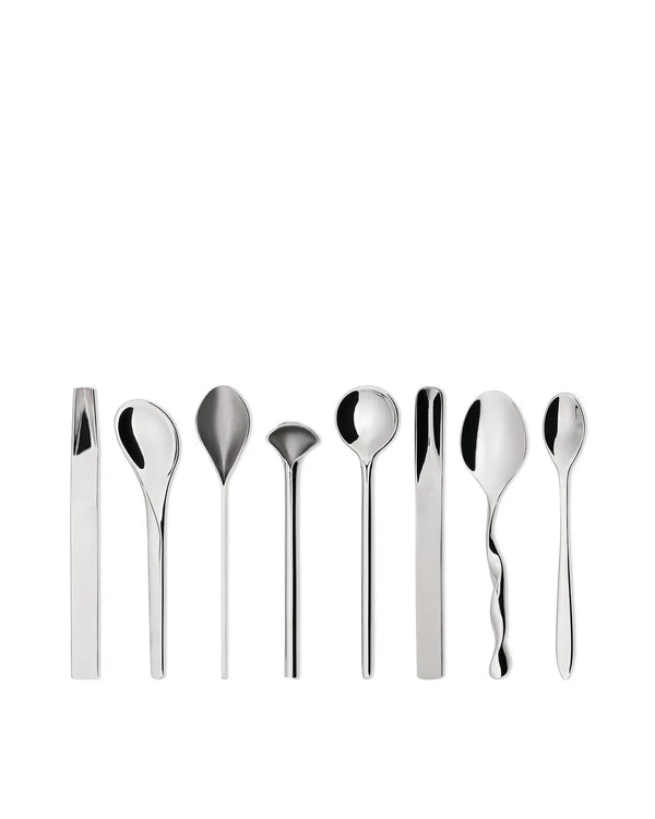 Alessi — MSPOONSET | Set de cucharillas de acero inoxidable — Alessi