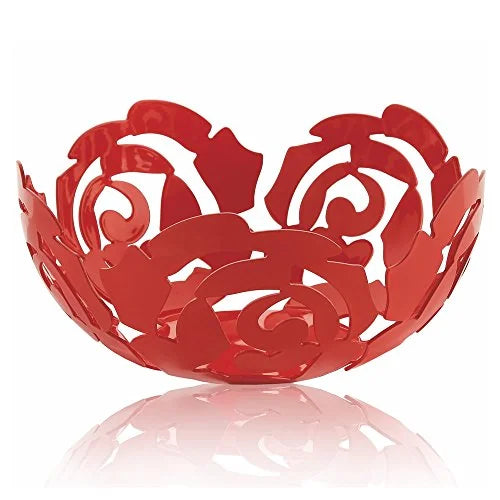 Alessi — La Rosa | Fruttiera Rossa Design — Alessi
