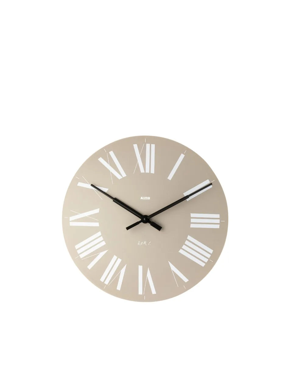 Alessi — Firenze | Reloj gris/blanco/negro Castiglioni