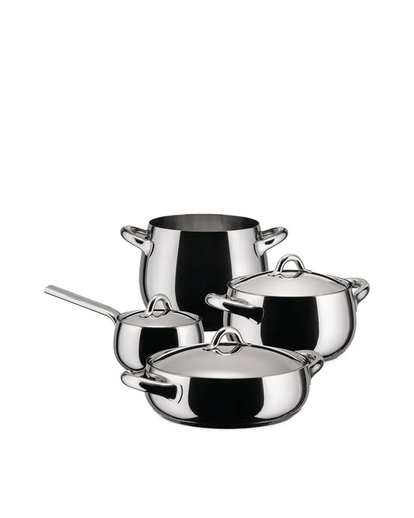 Alessi — Zwarte koekenpan | Koekenpan van roestvrij staal — Alessi