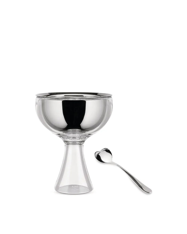 Alessi — Love Ice Cream | Sæt med 4 design-teskeer fra Miriam — Alessi
