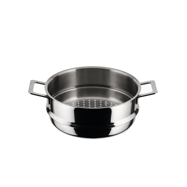 Alessi — Pots&Pans AJM307 | Dampfkorb aus Edelstahl 18/10 Morrison — Alessi
