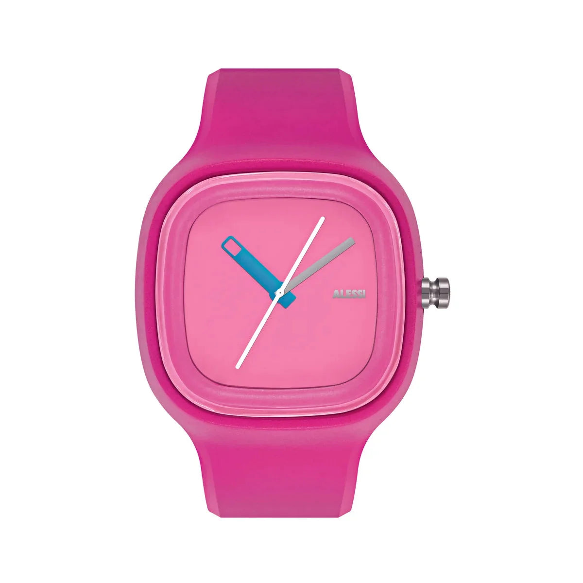 Alessi — Kaj AL10014 | Pink polyurethane wristwatch