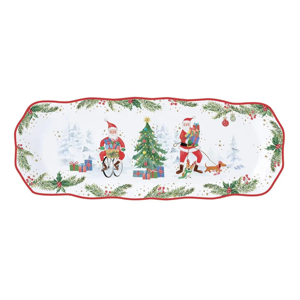 Easy Life — Joyful Santa | Serveerschaal — Easy Life