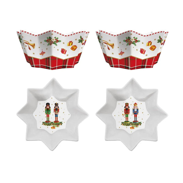 Easy Life - Lot de 2 bols de Noël vintage — Easy Life