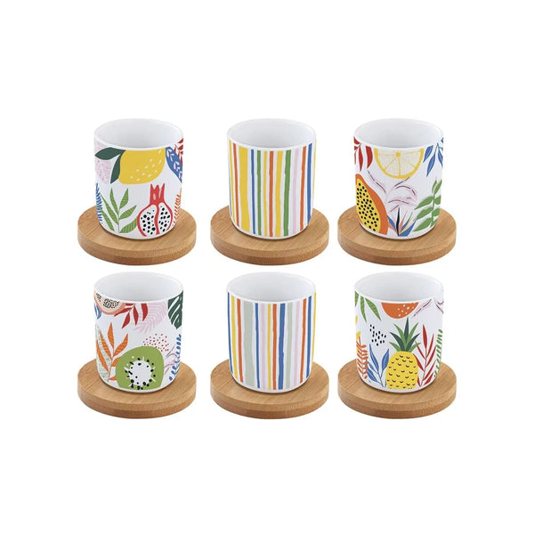 Easy Life — Set de 6 tasses à café | Tasses Made in Italy — Easy Life