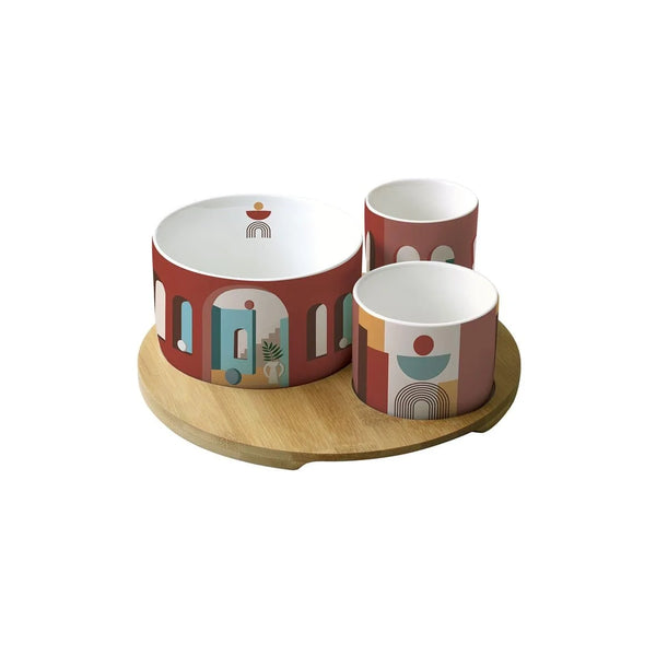 Easy Life — Illusion | Set apéritif en porcelaine — Easy Life