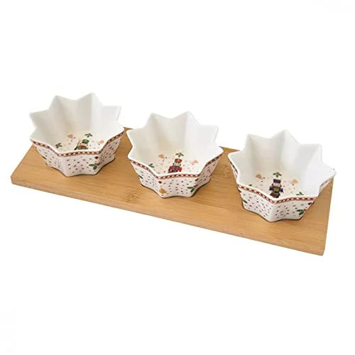 Easy Life — Noël | Set apéritif en porcelaine — Easy Life