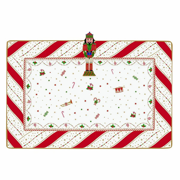 Easy Life — Nutcracker Twist | Porzellan-Serviertablett — Easy Life