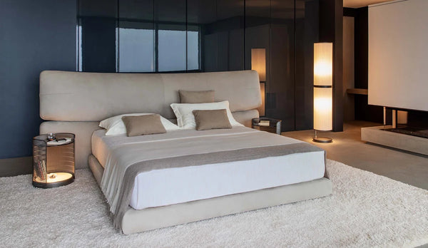 Flou — Yuna | Letto Matrimoniale Design Colombo — Flou