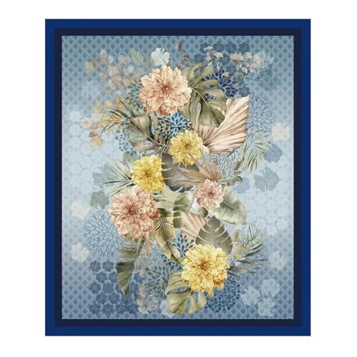 Stilmobili — Velluto Flower | Plaid Morbido — Stilmobili S.A.S.