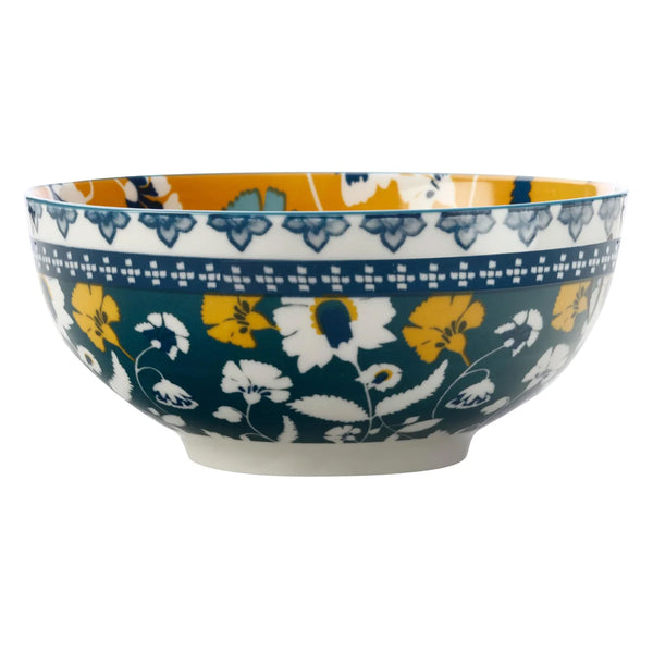 Maxwell & Williams — Rhapsody Teal | Bol en céramique — Maxwell & Williams