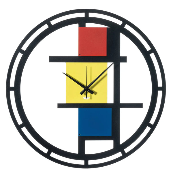 Arti & Mestieri — Mondrian 50 | Orologio da Parete — Arti & Mestieri