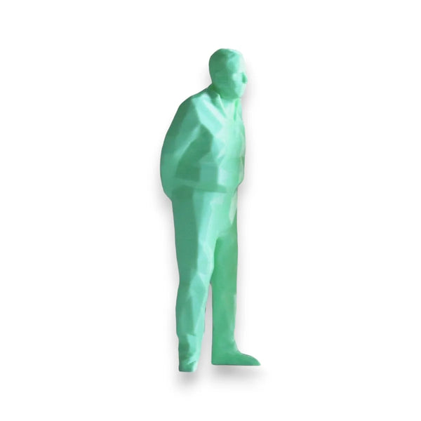 Superstuff — Umarell Aquamarine | Statuetta Made in Italy — Superstuff
