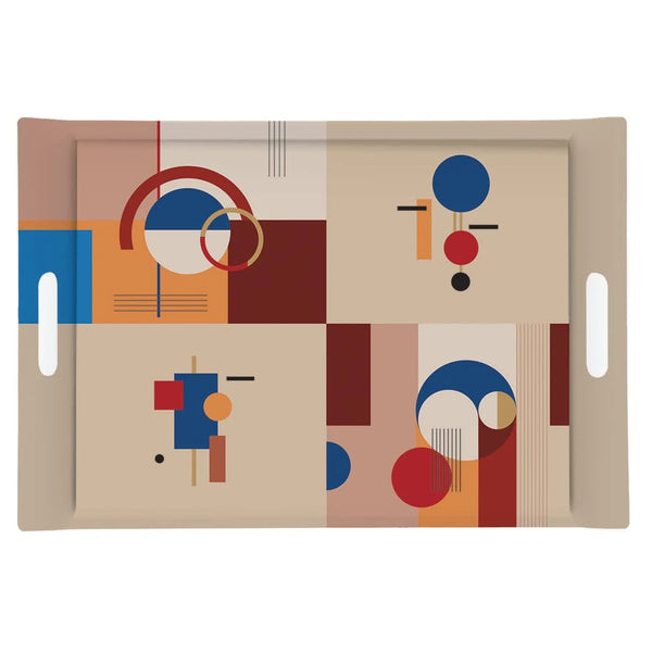 Easy Life — Mehrfarbiges Tablett | Tablett — Easy Life
