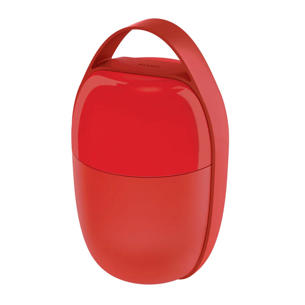 Alessi — Food à Porter SA03 R | Lunch pot bicompartimentato rosso — Alessi