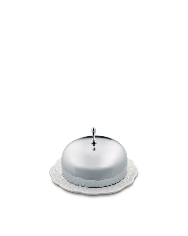Alessi — Dressed MW16 | Beurrier en porcelaine et acier Wanders — Alessi
