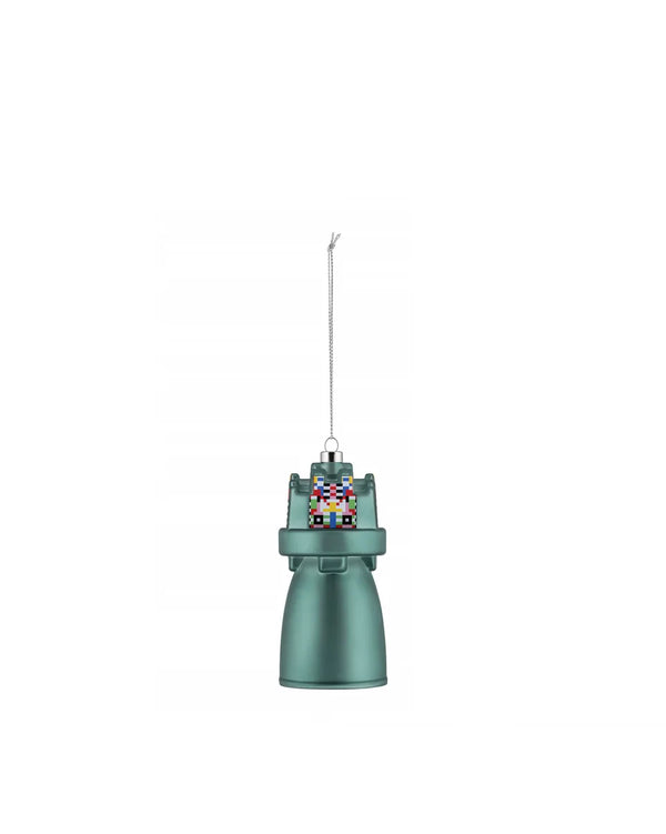 Alessi — Bell ESA06 3 | Campana di Natale in vetro soffiato — Alessi