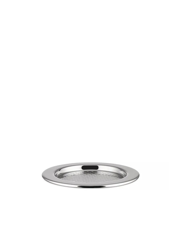 Alessi — 5009/11 | Sottobicchiere Sottsass in acciaio satinato — Alessi