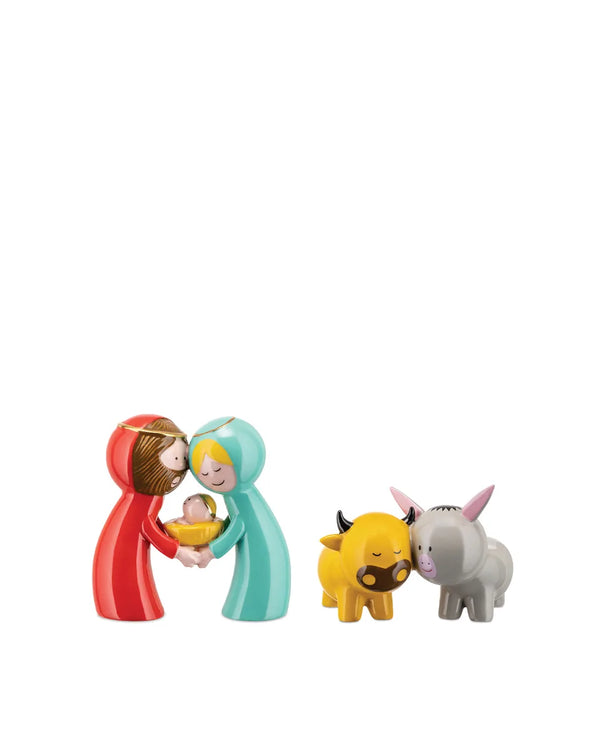 Alessi — Happy Eternity Baby AGJ01S2 | Statuine di Natale in porcellan — Alessi