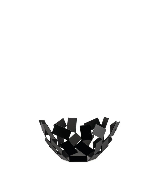 Alessi — La Stanza dello Scirocco MT02 B | Corbeille à fruits en acier noir — Alessi
