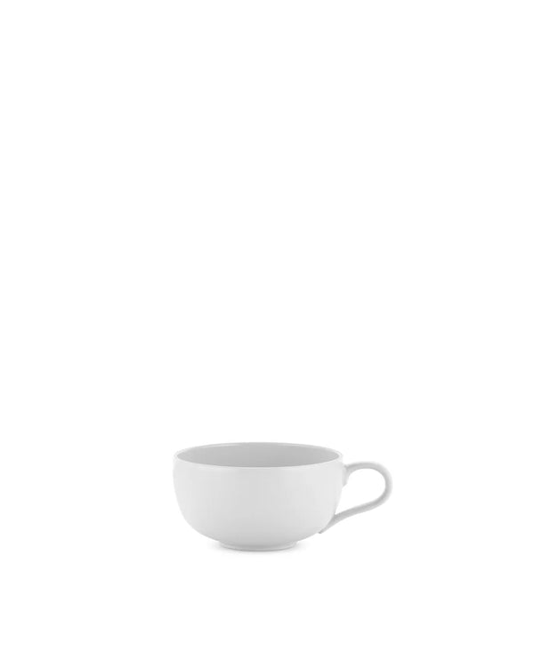 Alessi — La Bella Tavola ES21/78 | Taza de té de porcelana blanca — Alessi