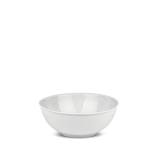 Alessi — PlateBowlCup AJM28/3821 | Insalatiera in porcellana bianca Ja — Alessi