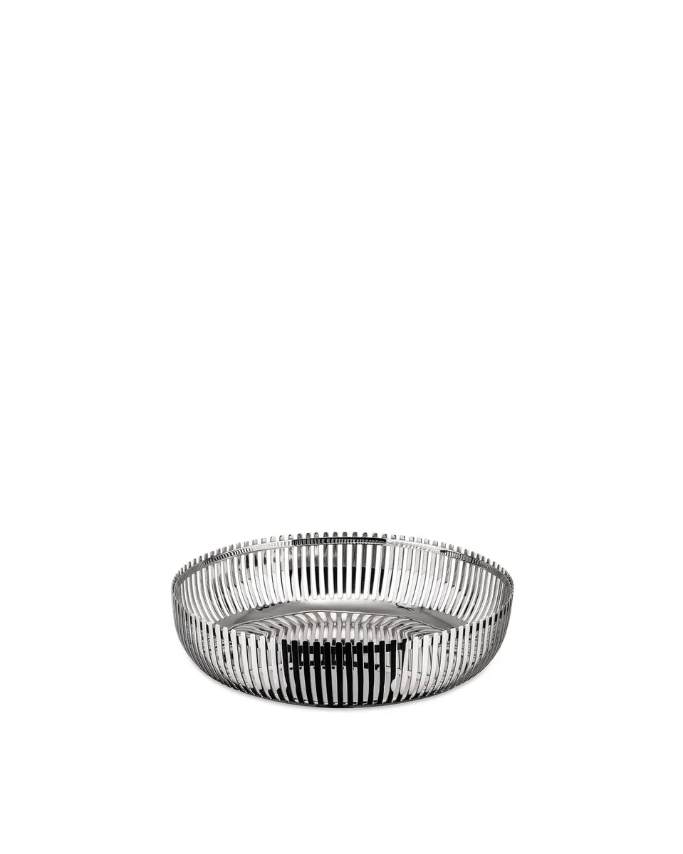 Alessi — PCH02/20 | Cestino tondo in acciaio inox Charpin — design italiano Alessi