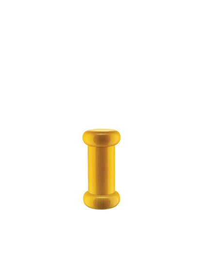 Alessi — ES19 1 | Macinasale in legno di faggio giallo Sottsass — design italiano Alessi
