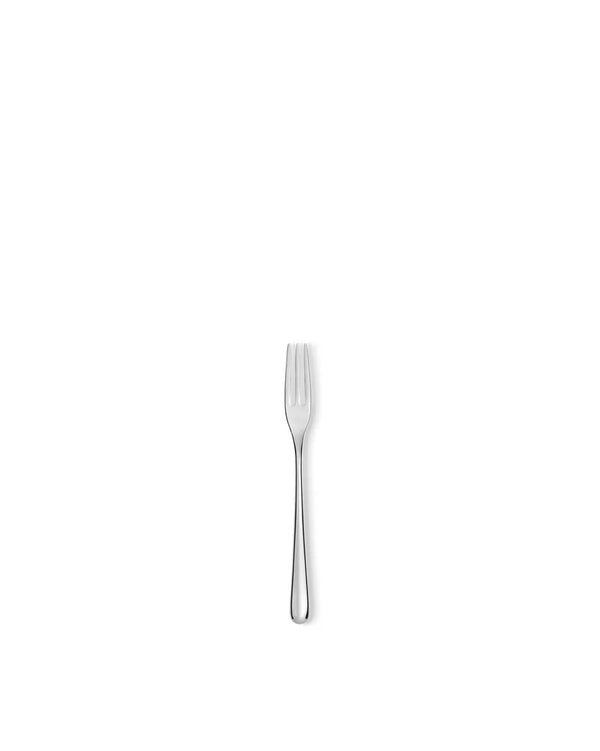 Alessi — Caccia LCD01/5 | Tenedor de fruta de acero 18/10 — Alessi