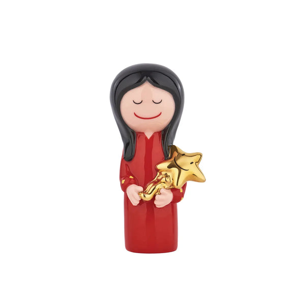 Alessi — Figlio delle Stelle AGJ01 18 | Statuina natalizia in porcella — Alessi