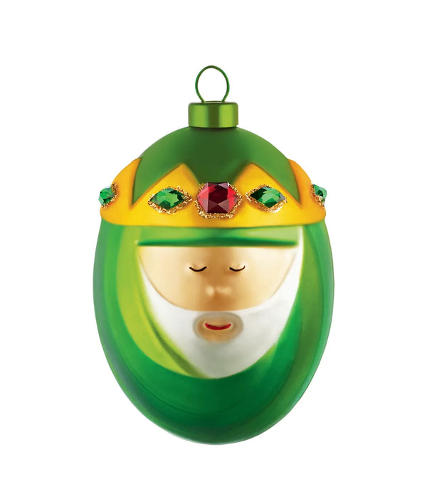 Alessi — Melchiorre AMJ13 9 | Palla di Natale in vetro soffiato dipint — Alessi