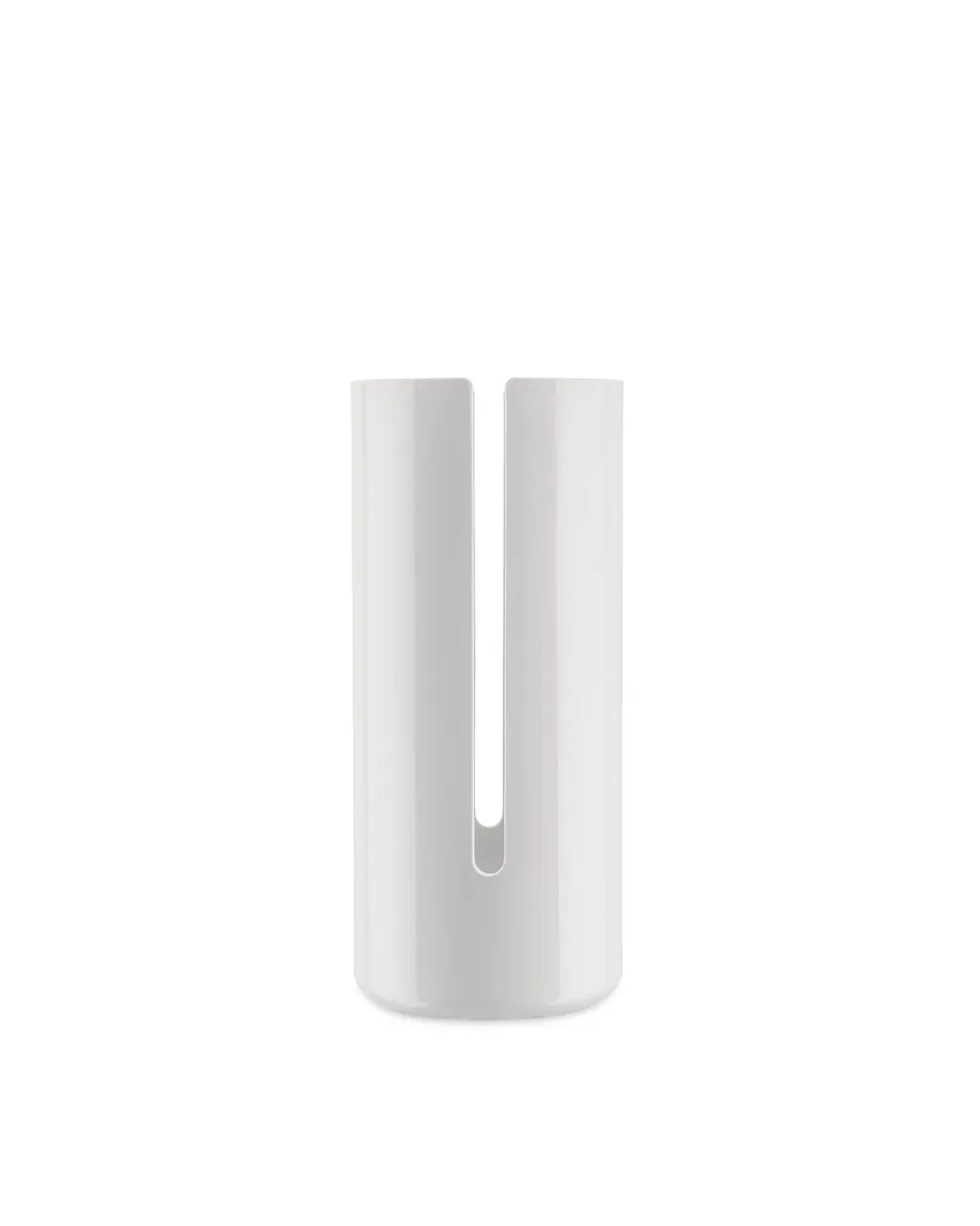 Alessi — Birillo PL18 W | Portarotolo in PMMA bianco Lissoni — design italiano Alessi
