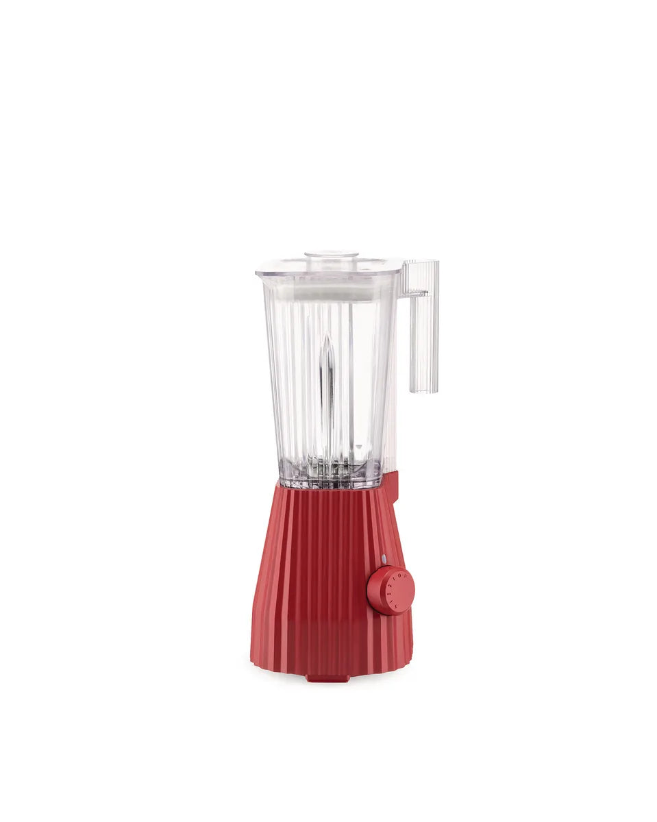 Alessi — Plissé MDL09R MDL09R/USA | Frullatore in resina rosso De Lucc — design italiano Alessi