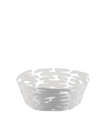 Alessi — Barket BM10/18 BM10/18 W | Cestino rotondo in acciaio vernici — design italiano Alessi