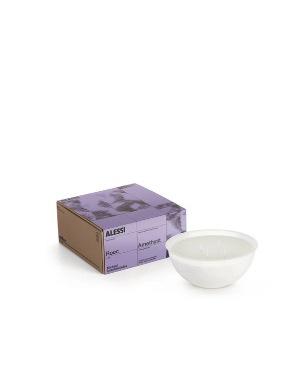 Alessi — Amethyst MA05M4 MA05M4 WAX | Ricarica candela profumata 600 g — Alessi