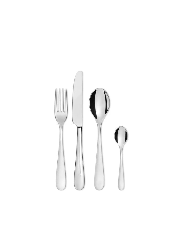 Alessi — Nuovo Milano 5180S24 | Servizio 24 pz Sottsass in Acciaio 18/ — Alessi