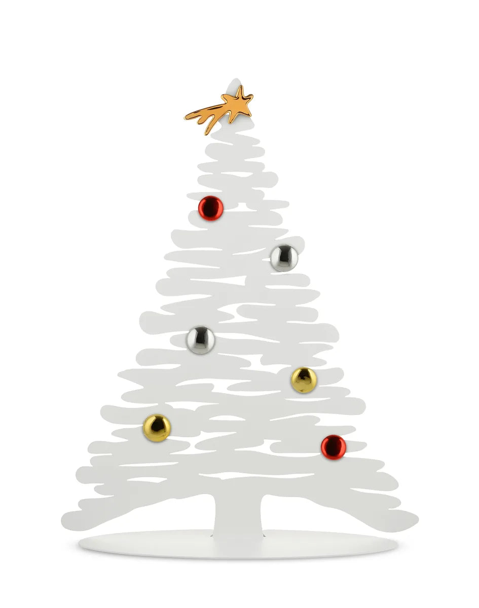Alessi — Bark for Christmas BM06 W | Decorazione natalizia in acciaio — design italiano Alessi