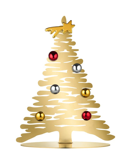 Alessi — Bark for Christmas BM06/30 GD | Decorazione natalizia in acci — design italiano Alessi