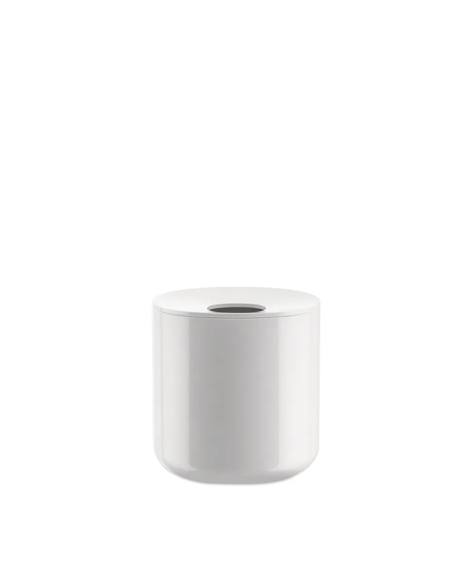 Alessi — Birillo PL15 W | Portafazzoletti in PMMA bianco — design italiano Alessi