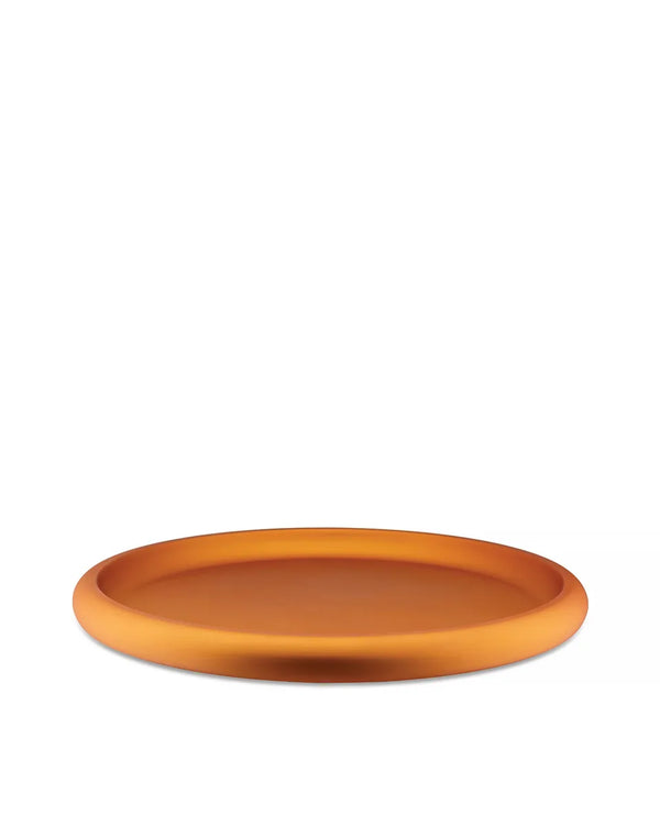 Alessi — Discolo ITM03 O | Centre de table en aluminium anodisé orange — Alessi